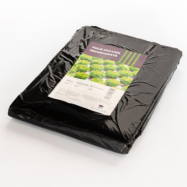 Csomag-talajtakaró fólia perforált 30 mik 8p/25cm (2 m x 50m) csepegtő szalaggal és csatlakozókkal, 100nm-re