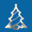 Karácsonyi ablak dekoráció: piramis gyertyák, fenyő, csillag és angyal